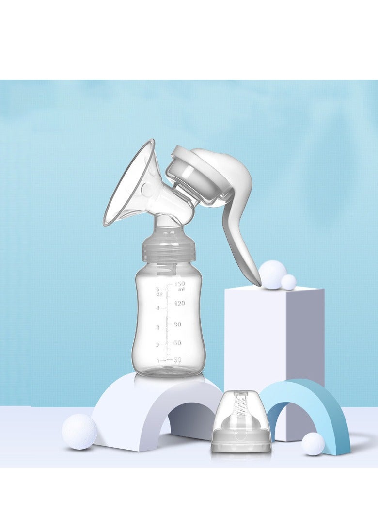 Hand operated silicone milking machine for pregnant and postpartum women to extract milk and promote lactation - Image 2