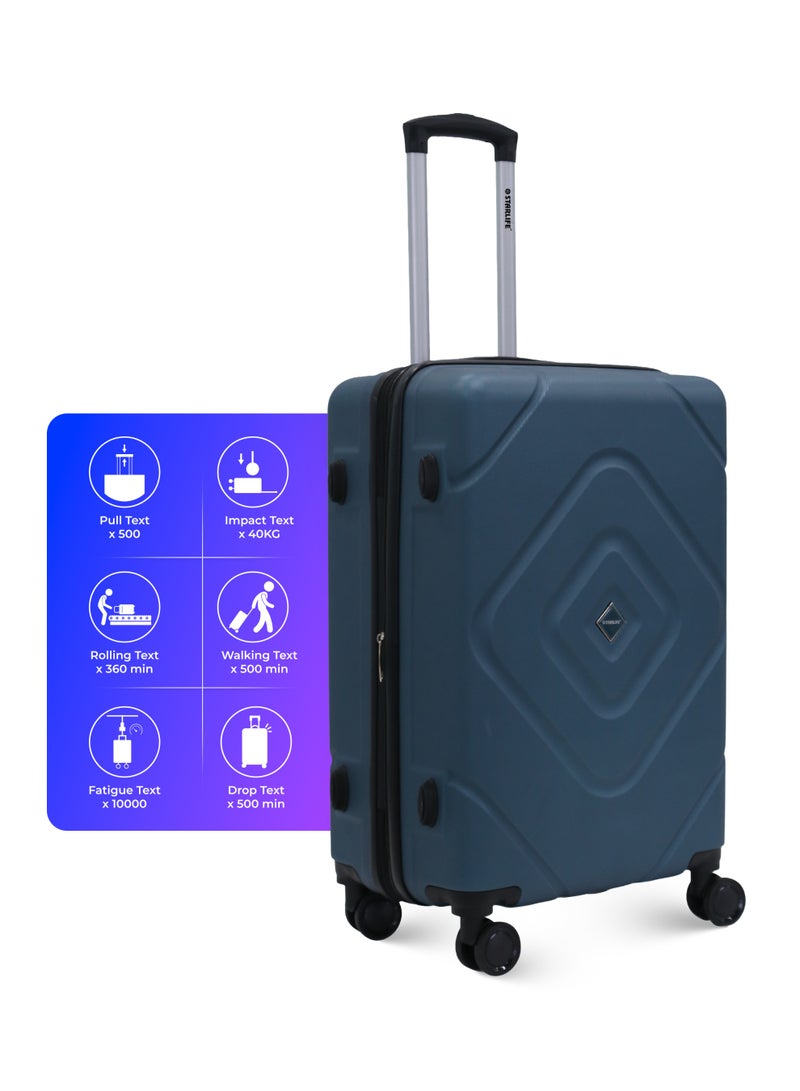 STARLIFE 3 Piece ABS Hard side Trolley Luggage Set Spinner Wheels with Number Lock - Image 2