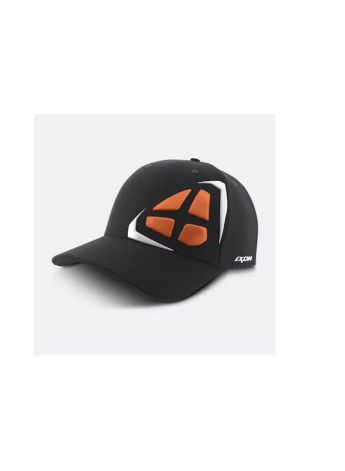 IXON MATE M TEXTILE CAP BLACK/WHITE/ORANGE U