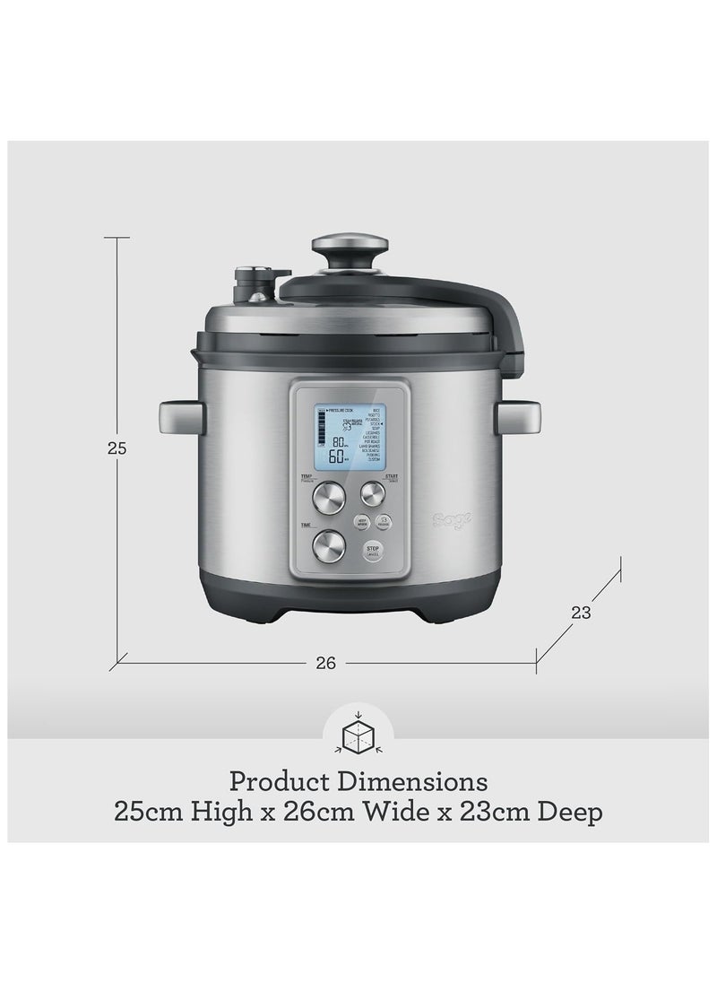 Sage - Sage - The Fast Slow Pro - Reduce, Sauté, Sear, Slow cook, Pressure Cook, Steam or Keep Warm - UAE Version, 2 Year Manufacturer Warranty - Image 1