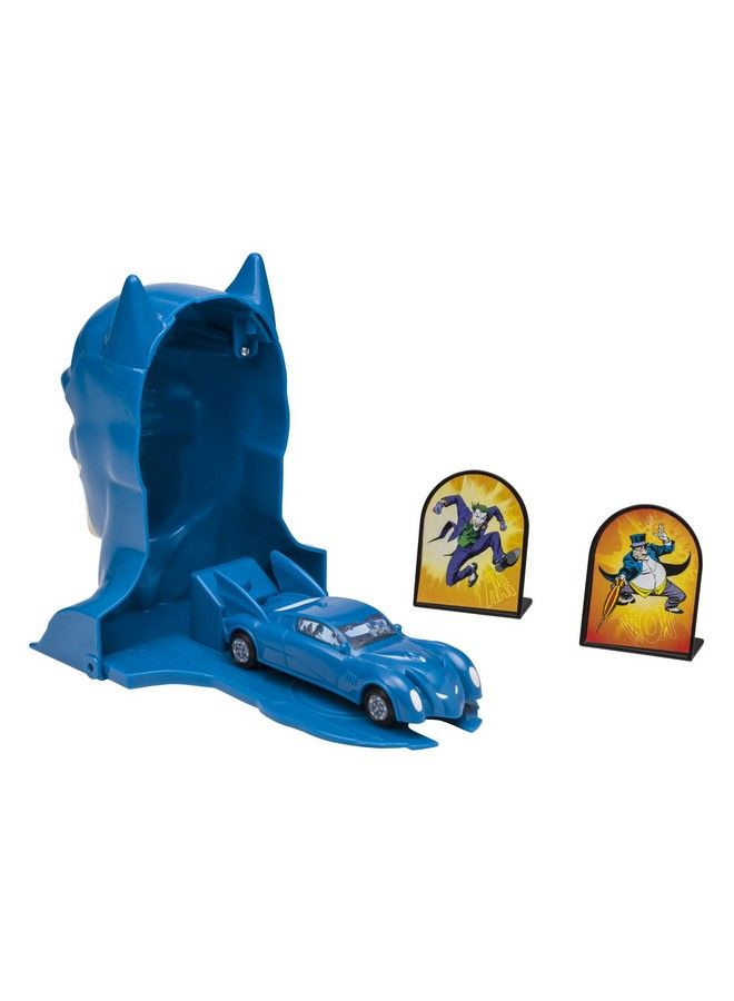 DecoPac Decoset® Batman™ To The Rescue Cake Topper, 4 Piece Cake Decoration, Includes Batman™ Case With A Hidden Fold Out Batmobile Launcher, Free Wheeling Batmobile Car, And Joker And Penguin - Image 4