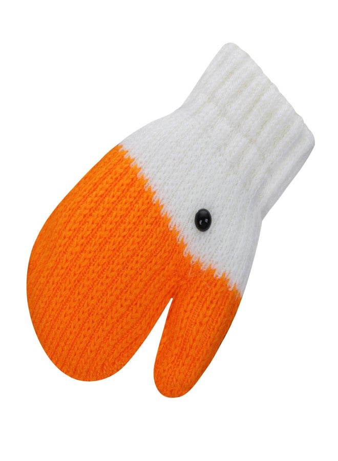 PURFUN Toddlers Infants Funny Goose Knitted Gloves, Baby Girls Boys Duck Swan Animal Design Mittens Winter Thick Fleece Lining Outdoor Playing Walking Cycling Camping Ski Full Finger Gloves Mitts - Image 4