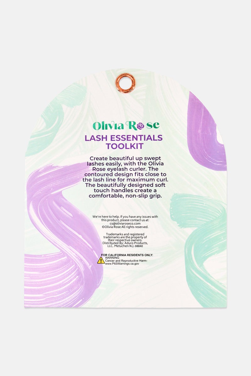 Olivia Rose Stainless Steel 2 Pieces Eyelash Essentials With Silicone Pads, Multicolor - Image 3
