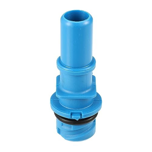 uxcell No7L3Z6A666A PCV Valve Fitting for Ford E150 E250 E350 F150 F250 F350 Crown Victoria Exhaust Positive Crankcase Ventilation Valve Fittings Blue - Image 1