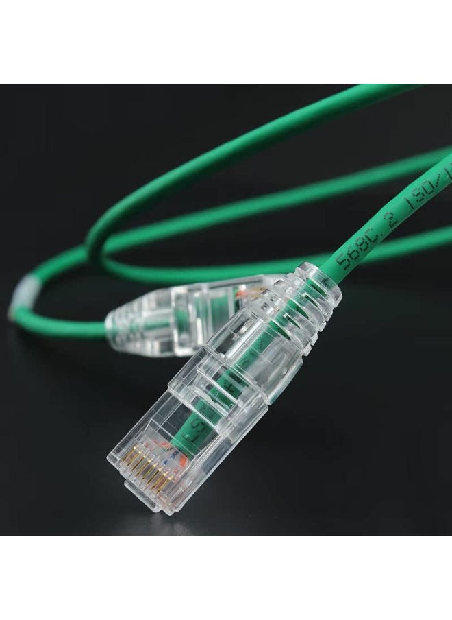 Generic Super Six Network Cable Cat6a 10 Trillion Pure Copper Unshielded Indoor Computer Finished Network Fine Jumper-Color:Super Class 6 Ten Mega [Round Line-Blue] High Speed Not Caton-Line Length:1 M  - Image 5