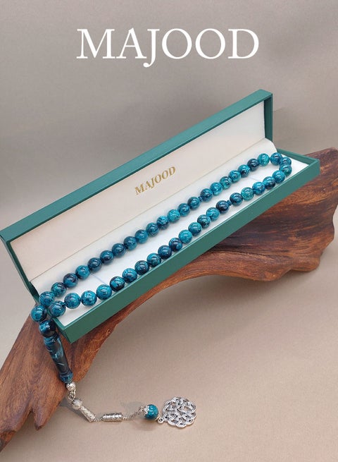 45 مسبحة صلاة من الراتنج الكهرماني/تسبيح/10 مم/للرجال والنساء