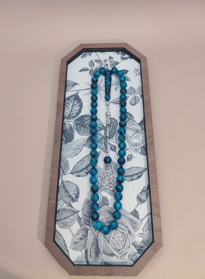 45 Amber Resin Prayer Beads/Tasbih/10mm/For Men And Women