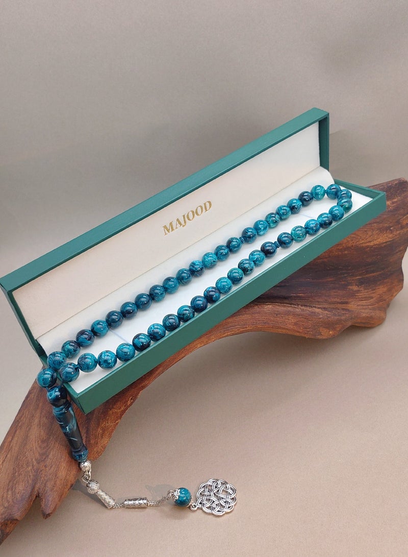 45 Amber Resin Prayer Beads/Tasbih/10mm/For Men And Women