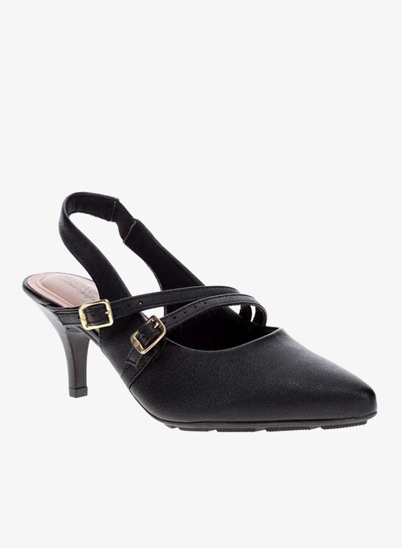 مودار حذاء بكعب منخفض للنساء - حذاء أنيق بكعب عالٍ للمكتب وأحذية كلاسيكية للبنات