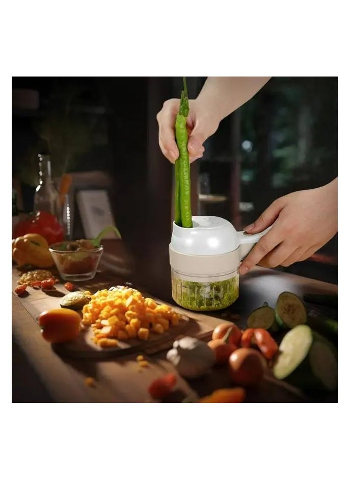 LifeStyle 45W 4in1 Portable Food Chopper 1200mAh - White - pzsku/Z0AAFF963C2C7AD2FB2ACZ/45/_/1734340163/1c2ae99a-4abf-4572-b883-ddbde27425bd