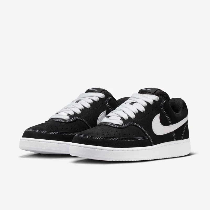 Nike Black Women's Court Vision Low Shoes for Women | Best Price UAE