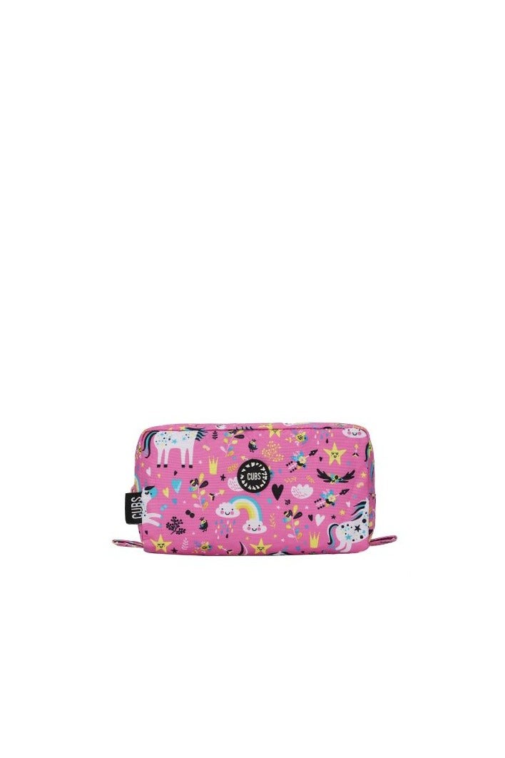 CUBS Pencil Case Cute Pink Unicorn - Image 1