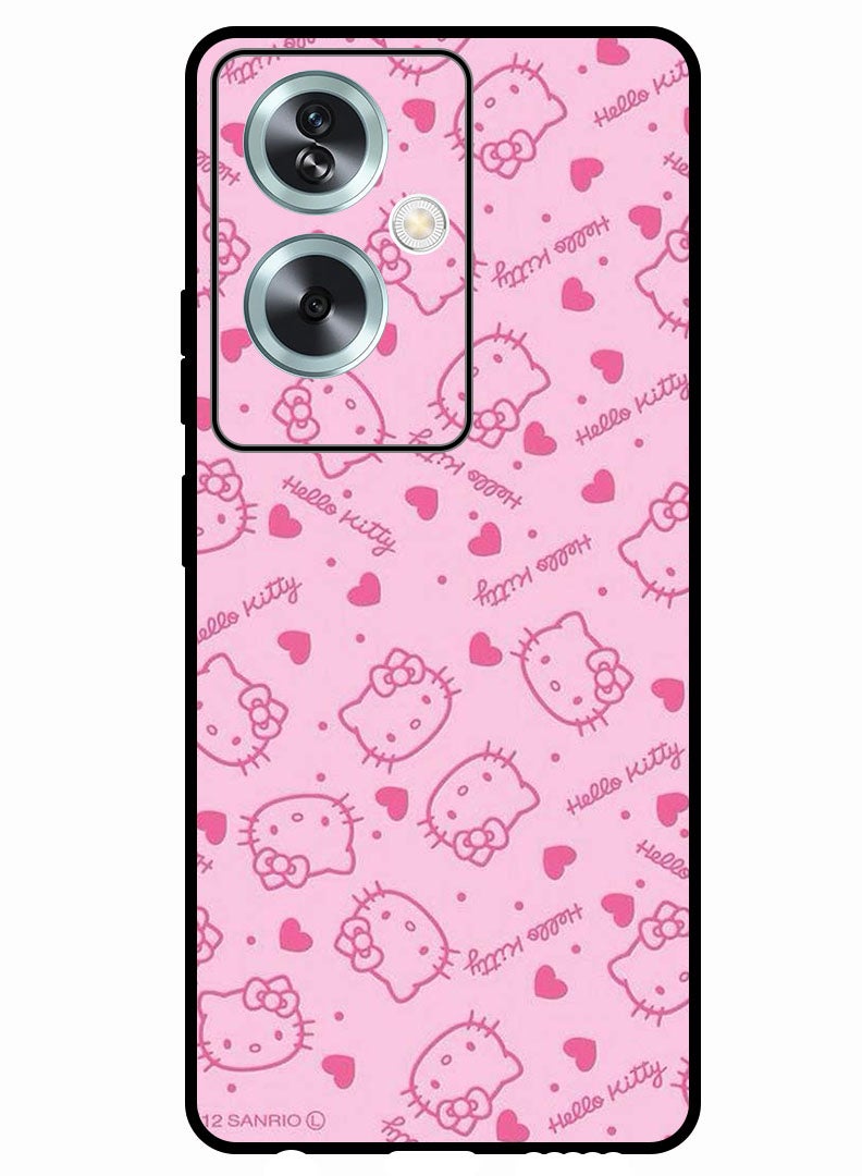 Theodor Protective Case Anti Scratch Shock Proof Bumper Cover For Oppo A2 Hello Kitty Tags - Image 1
