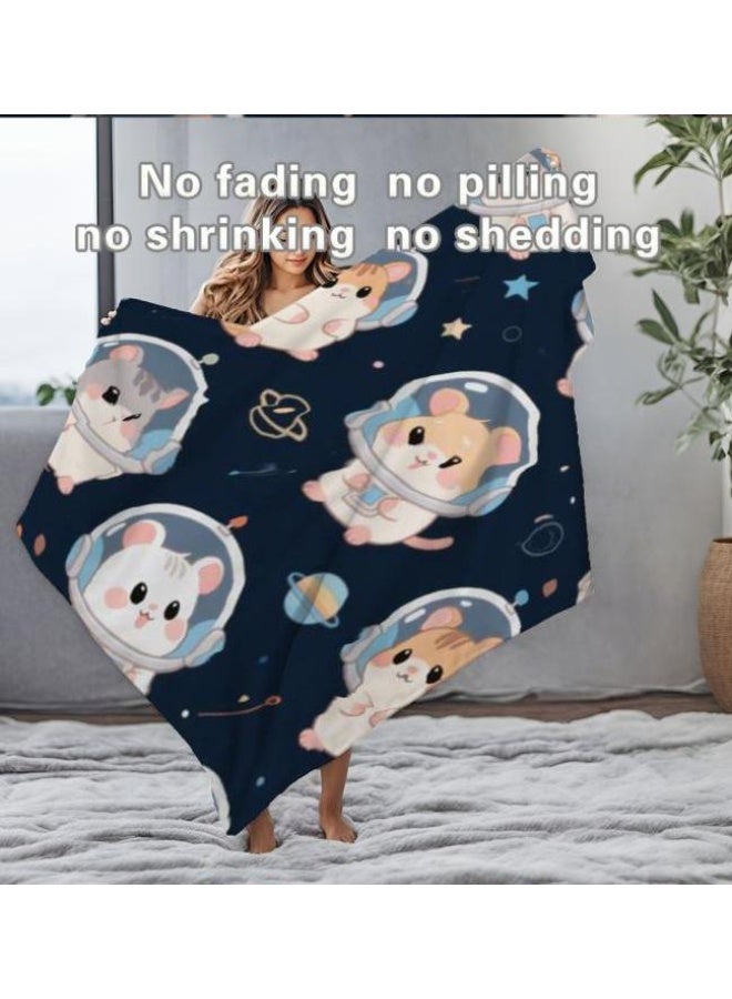 عام بطانية رقيقة من الفانيلا الكرتونية للأطفال والرضع (دافئة ومريحة، ومناسبة للنوم والألعاب) 70 سم * 100 سم - Image 3