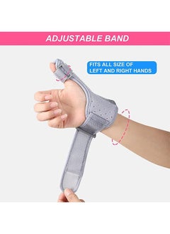 Ant Thumb Splint with Wrist Support Brace, Thumb Brace for Carpal Tunnel Tendonitis Pain Relief Sprains Arthritis Tendonitis, Thumb Splint Fits Left and Right Hand  - Image 5