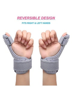 Ant Thumb Splint with Wrist Support Brace, Thumb Brace for Carpal Tunnel Tendonitis Pain Relief Sprains Arthritis Tendonitis, Thumb Splint Fits Left and Right Hand  - Image 4