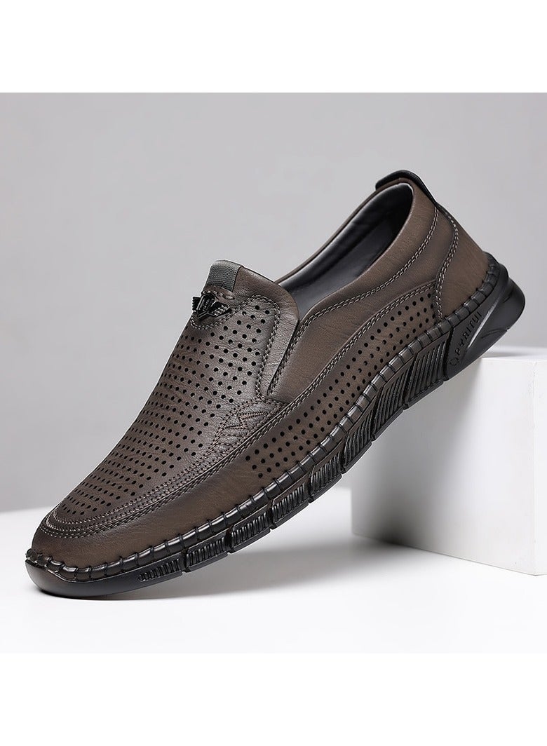 Shougu New Business Formal Casual Leather Shoes  - Image 1