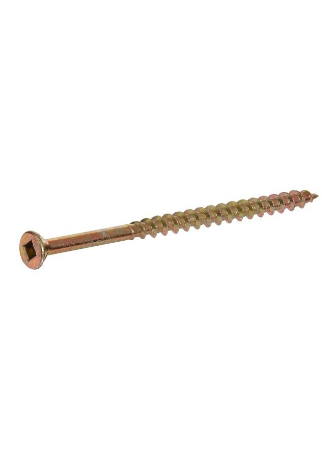 Hillman 48260 8 X 3-Inch Square Drive Multipurpose Wood Screw, 250-Pack, Yellow Zinc - Image 2
