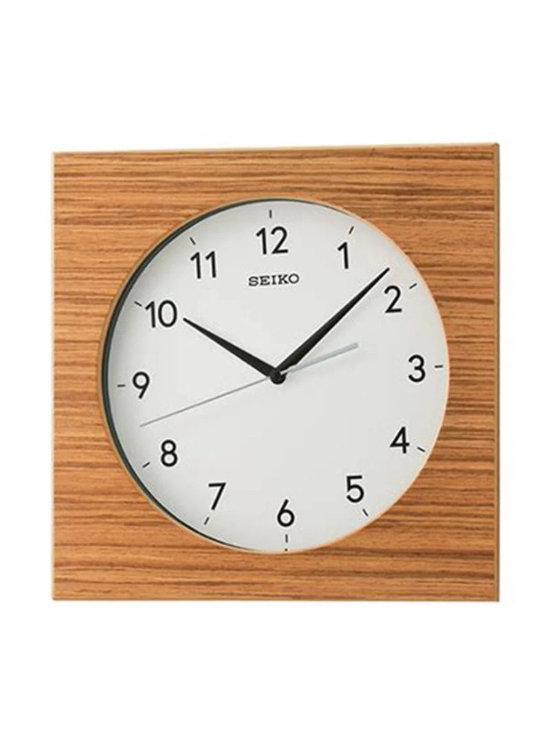 Seiko Wooden Wall Clock QXA766B