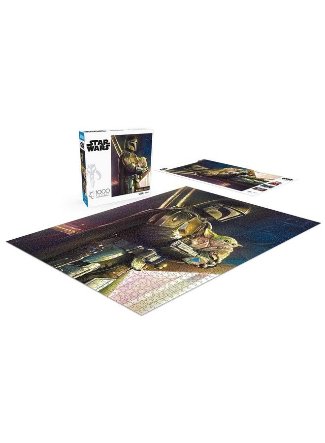 Buffalo Games Star Wars: The Mandalorian “Wherever I Go He Goes” 1000 Piece Jigsaw Puzzle - Image 5