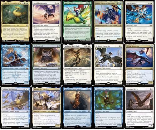 MTG Decks & More Final Fantasy Magic The Gathering Commander Deck Chocobo Bird Bant Blue Green White EDH cEDH 100 Card Custom MTG Deck Very Strong - Image 5