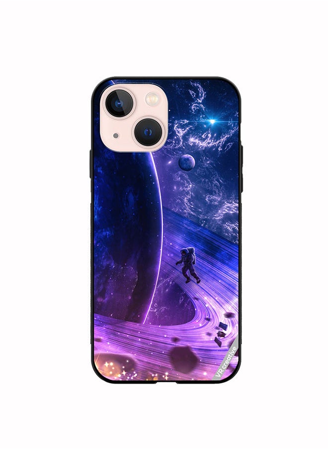 VR CREATIVE Protective Case Cover For Apple iPhone 14 Plus Galaxy Space Digital Design Multicolour  - Image 1