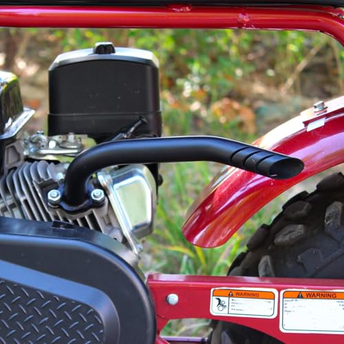 WNOOENG Exhaust Header Pipe Kit for Coleman CT200u CT200u-ex BT200X KT196 196cc 6.5hp, for Non-Hemi Predator 212cc Baja Warrior MB200 GX160 GX200 Engine Axis M200 Mini Bike - Image 4