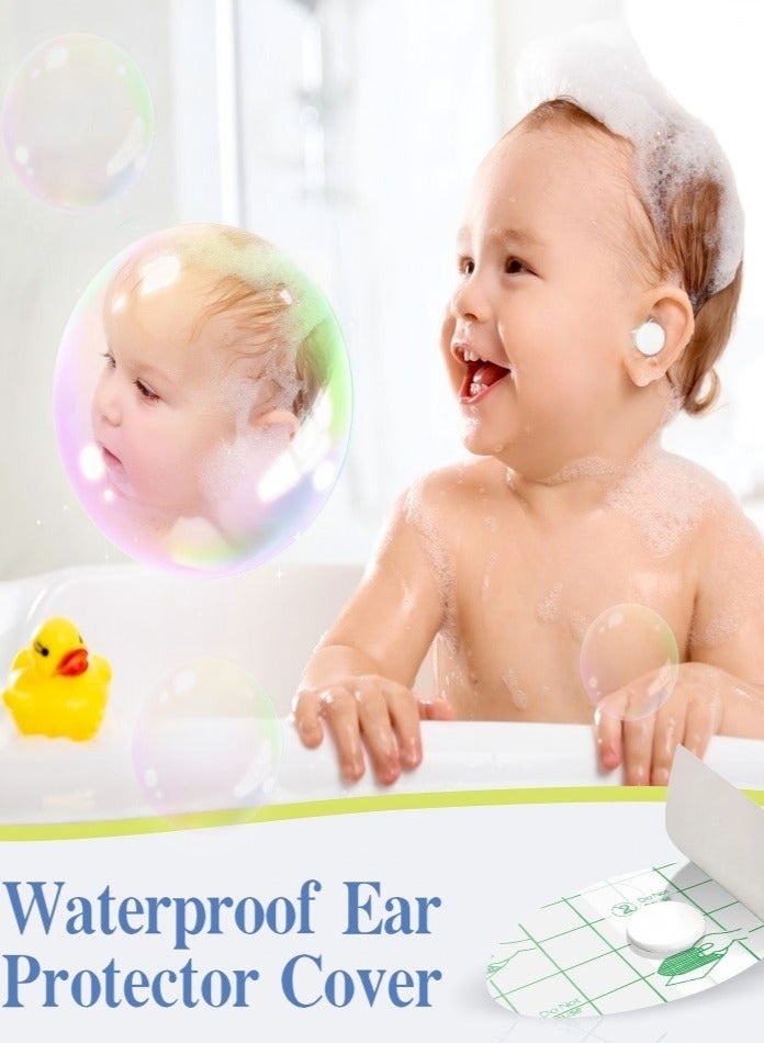 Sefudun Waterproof Ear Protection Stickers (60pcs), for Showering & Swimming - Image 5