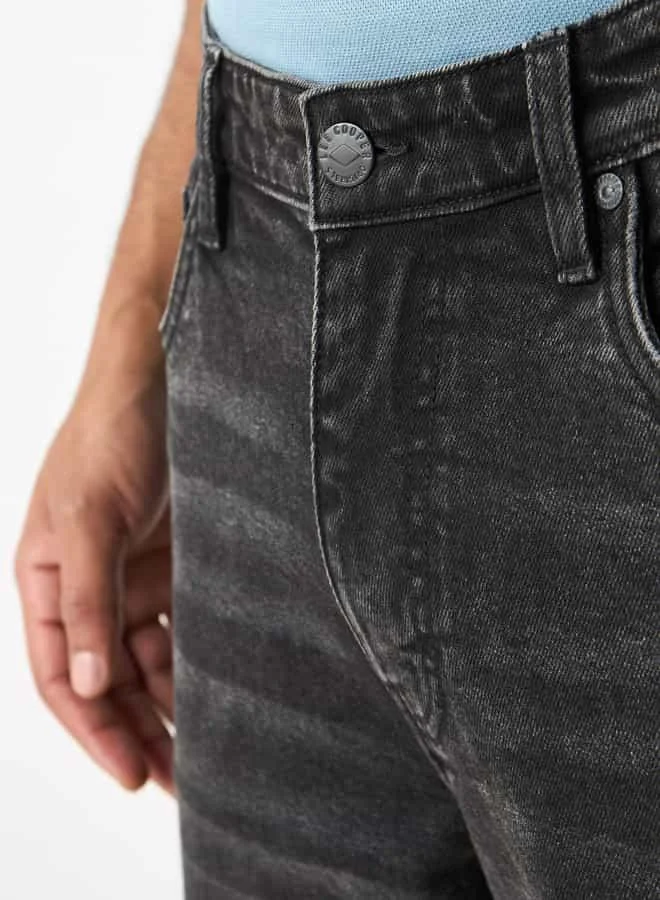 Lee Cooper Lee Cooper Straight Cut Jeans with Pockets