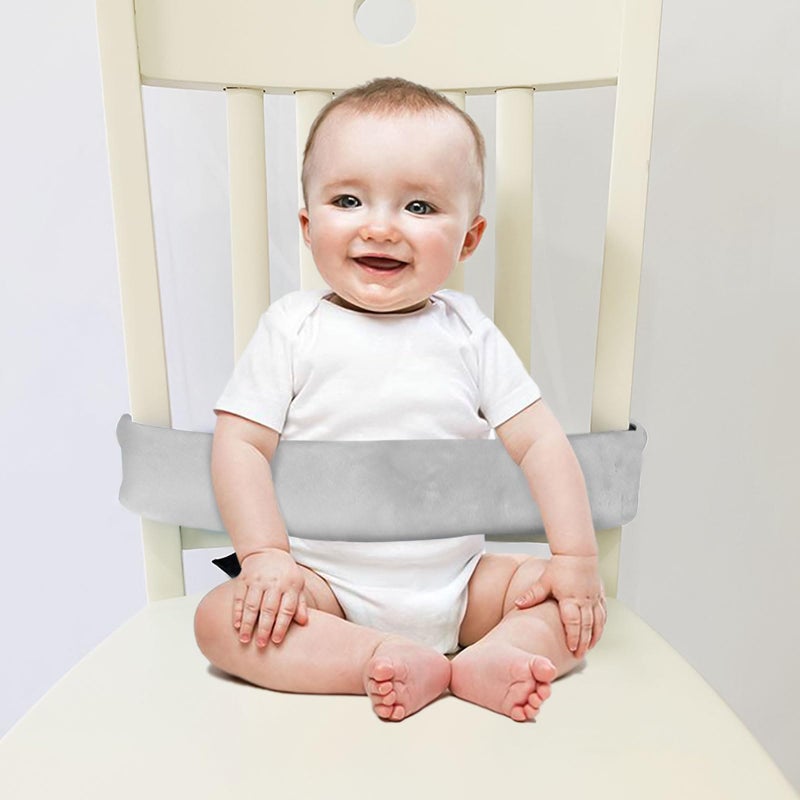 Twoworld High Chair Straps, Universal Baby Safety Strap, Highchair Harness for Infant&Toddler'sï¼ˆGrayï¼‰ - Image 2