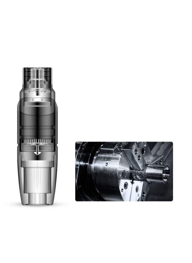 IOLITE Mast Tour Wired Tattoo Machine (Grey) | Compact Professional Rotary Tattoo Pen Gun with Small Size Big Power Motor, Ergonomic Design, Smooth Performance & Universal Cartridge Needle Compatibility - Image 3