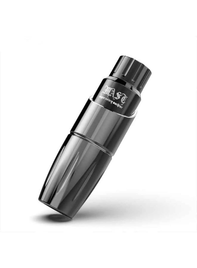 IOLITE Mast Tour Wired Tattoo Machine (Grey) | Compact Professional Rotary Tattoo Pen Gun with Small Size Big Power Motor, Ergonomic Design, Smooth Performance & Universal Cartridge Needle Compatibility - Image 1