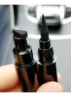 AEENAA 2 Piece Liquid Eyeliner Stamp And Kajal Pencil Set  - Image 4