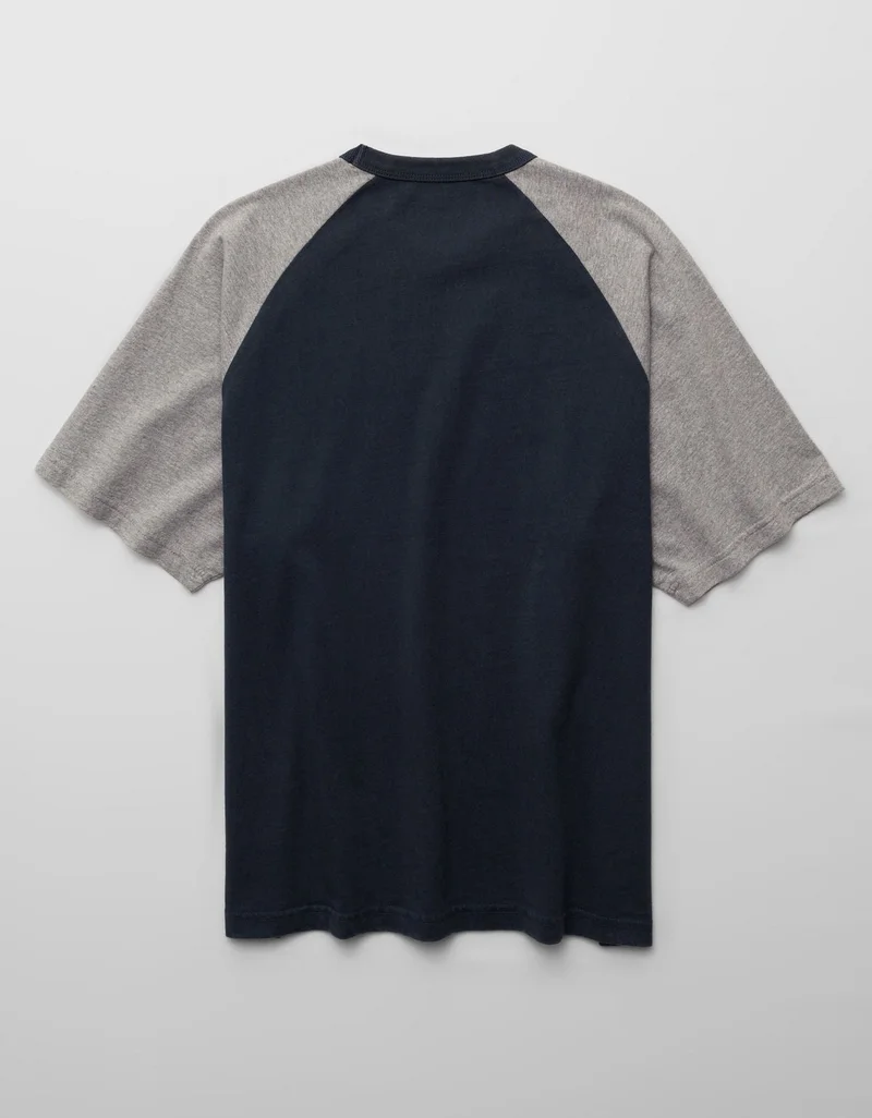 American Eagle  AE Relaxed Heavyweight Raglan T-Shirt  | Best Price UAE