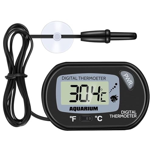 Zacro LCD Digital Aquarium Thermometer Fish Tank Water Terrarium Temperature - Image 1