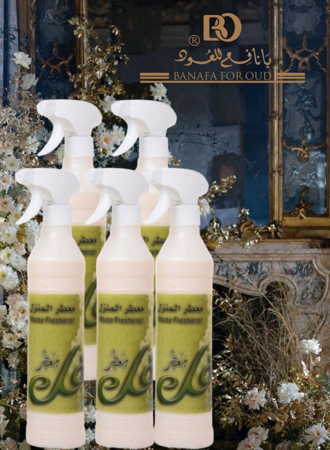 بانافع 5 قطع معطر منزل فل 500مل - Image 1