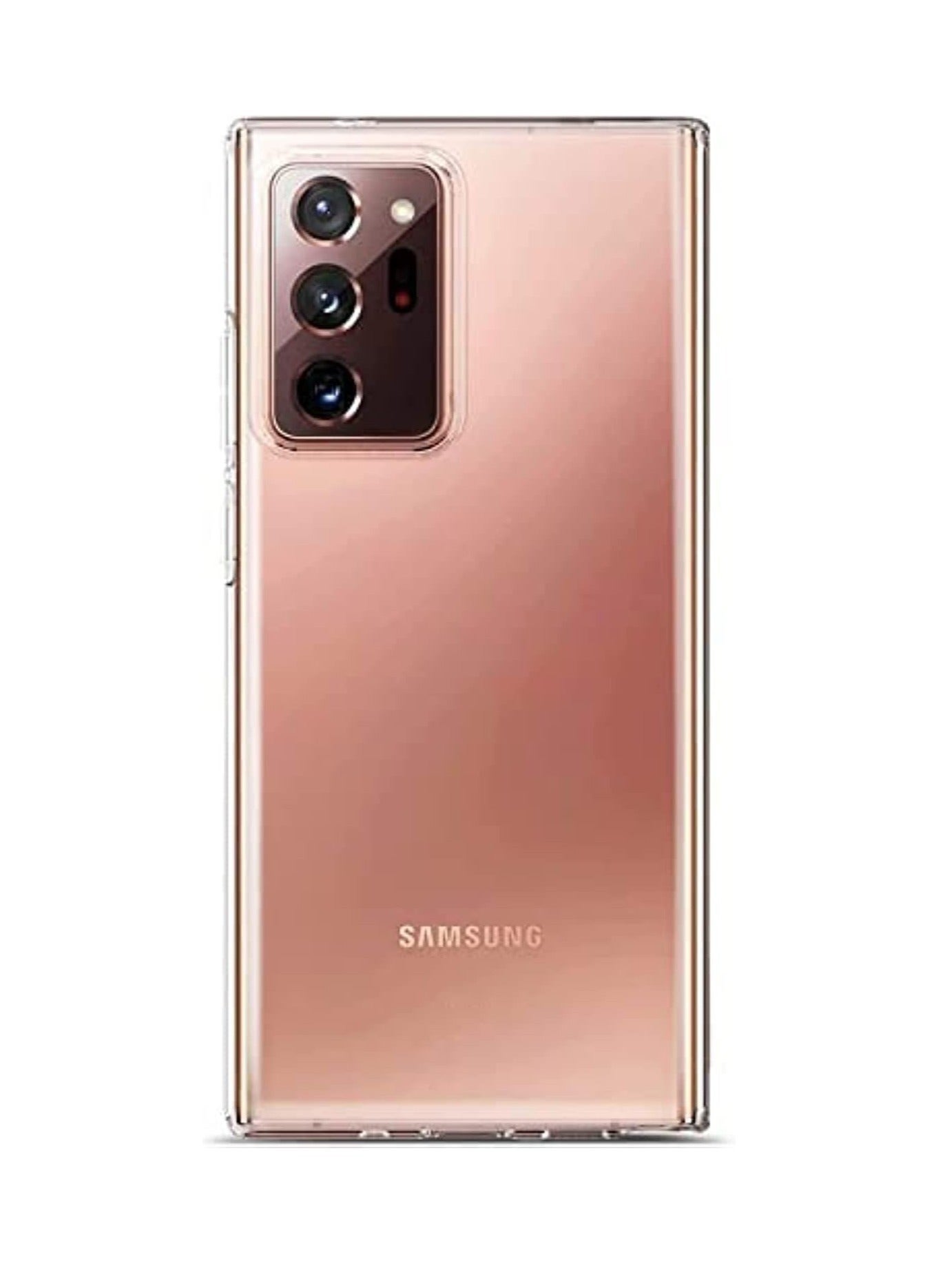 DUSALA Samsung Galaxy Note 20 Ultra Transparent case cover With Slightly raised edges for 360 Drop Protection Anti Scratch Anti-Fingerprints