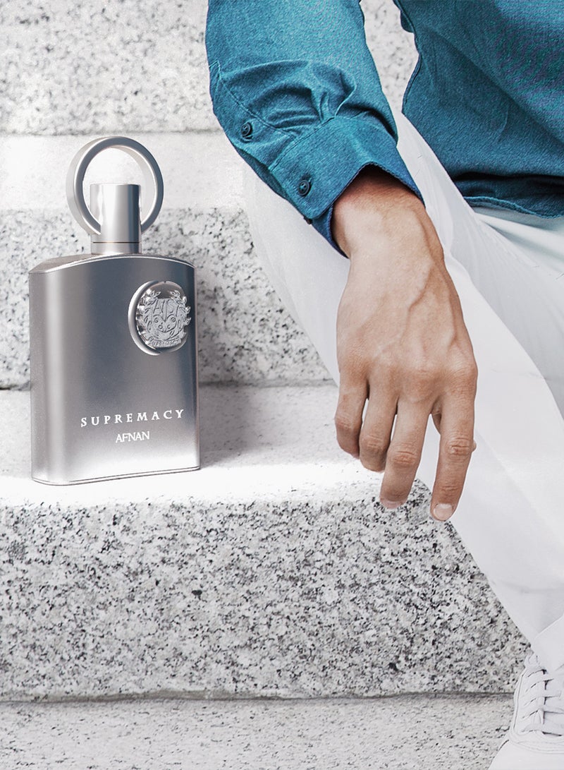 Supremacy Silver Eau De Parfum for Men, 150 ML