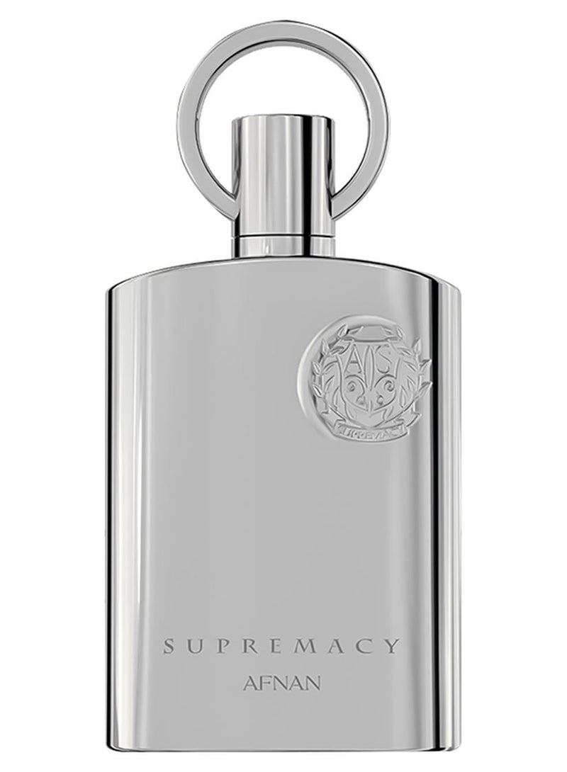 Afnan Supremacy Silver Eau De Parfum for Men, 150 ML - Image 1