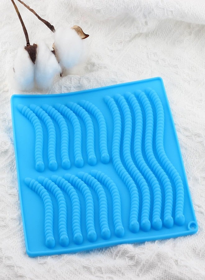YIMINGMOLD قوالب حلوى الديدان من YIMINGMOLD، قالب سيليكون على شكل دودة لصنع حلوى الجيلي، قوالب كبيرة لوجبات الفاكهة الخفيفة - Image 3