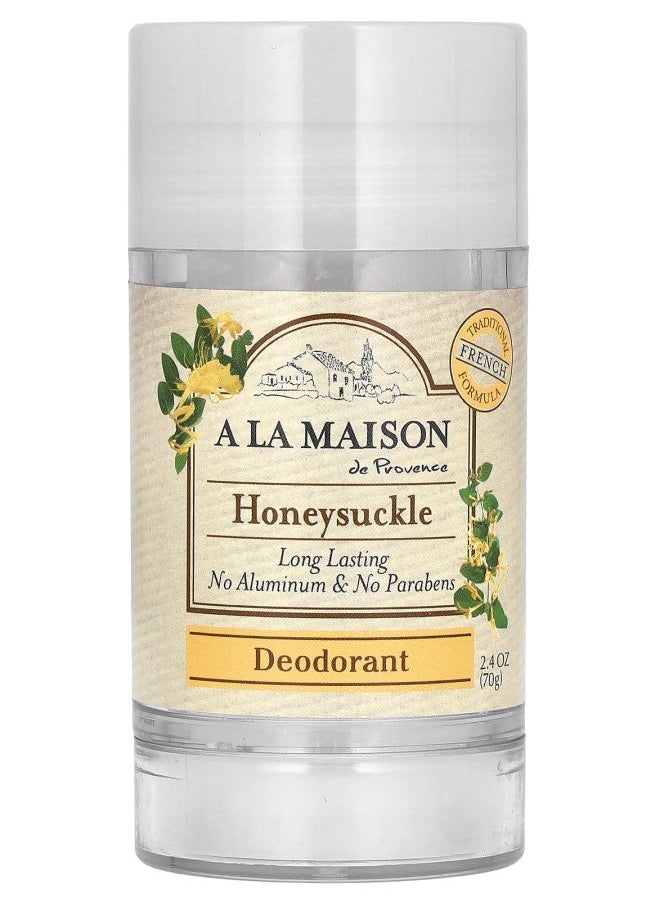 A La Maison De Provence Deodorant Honeysuckle 2.4 oz (70 g) 