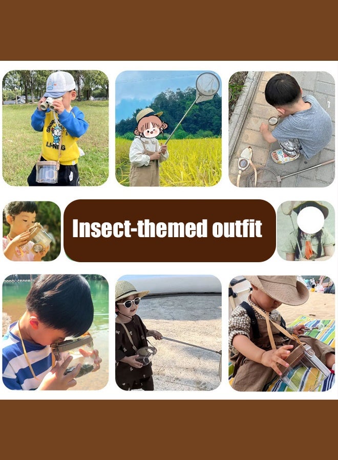 Kids Exploration Kit 21PCS - Insect Discovery Set with Magnifying Glass & Bug Catcher | Learning Toys| Camping Adventure Gear for Boys Girls 3-12 Years  - Image 5