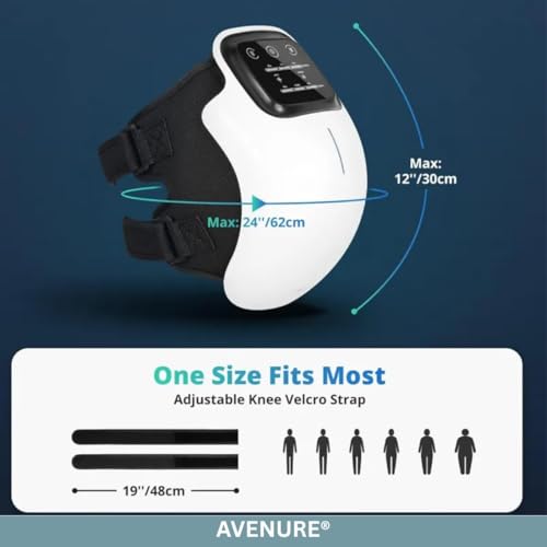 Avenure Knee Massager for Joint Pain Relief Knee Massager Knee Pain Relief Massage Machine Knee Pain Pain Relief Massage Knee - Image 2