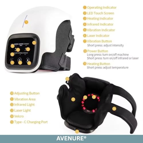 Avenure Knee Massager for Joint Pain Relief Knee Massager Knee Pain Relief Massage Machine Knee Pain Pain Relief Massage Knee - Image 5