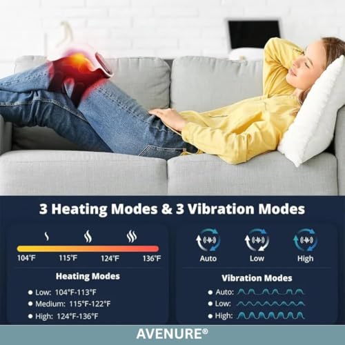 Avenure Knee Massager for Joint Pain Relief Knee Massager Knee Pain Relief Massage Machine Knee Pain Pain Relief Massage Knee - Image 4
