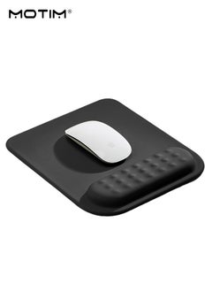 Motim Ergonomic Mouse Pad with Wrist Rest Support,Premium Memory Foam Cushion for Pain Relief, Non-Slip PU Base for Stable Smooth Control - Perfect for Laptop, Computer, and Home Office  - Image 1