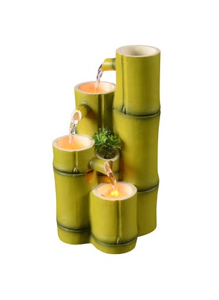 Haobos Tiered Bamboo Appearance Column Tabletop Fountain Relaxation Desktop Waterfall Fountain 106 Inch Tall Simulation Natural Bamboo Cascading Fountain Decorate for HomeOffice - pzsku/Z0AB1D3A80AD93C1B5B07Z/45/1749490168/4823f7f9-cae9-4b22-a39d-eb80765d1f50