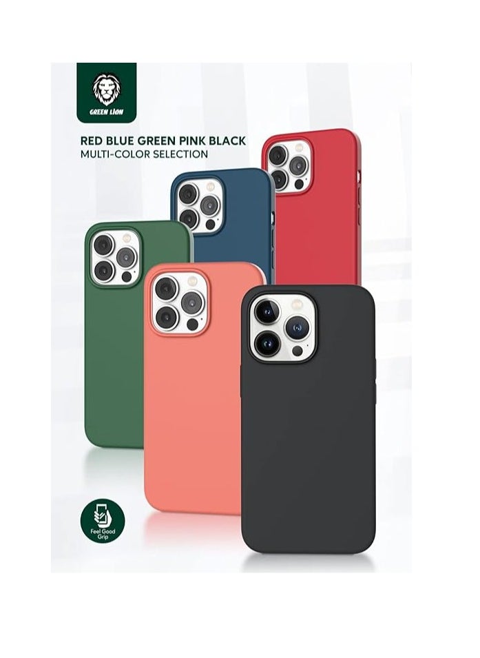 Green Liquid Silicone Case for iPhone 13 Pro 6.1" - Black - pzsku/Z0AB1DD5FBB6A594A40C8Z/45/_/1713261866/20d2cd9e-e84b-484b-ac52-a8285113c747