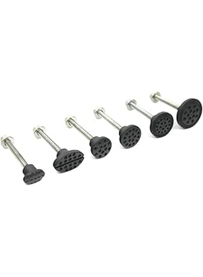 6 Pcs Auto Body Dent Removal Tool Kit with Sucker Pull Buckle Nut Gasket for Car Repair - Image 1
