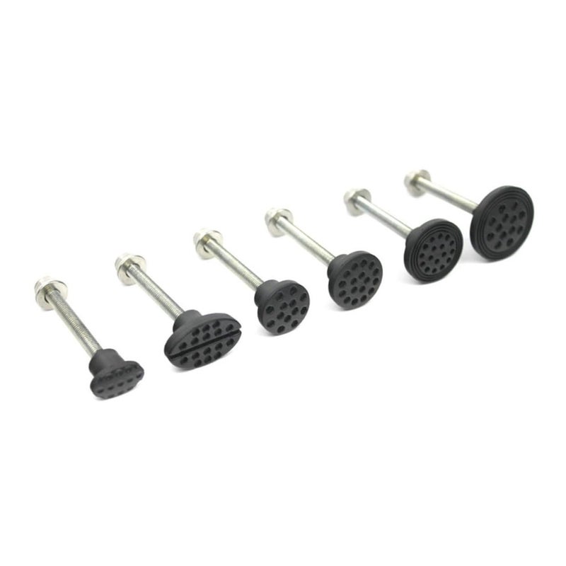 6 Pcs Auto Body Dent Removal Tool Kit with Sucker Pull Buckle Nut Gasket for Car Repair - Image 2